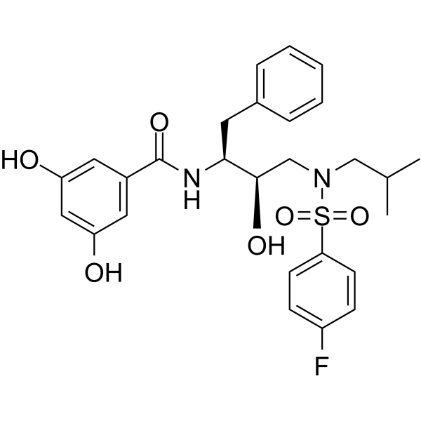 HIV-1 protease-IN-6 Chemical Structure