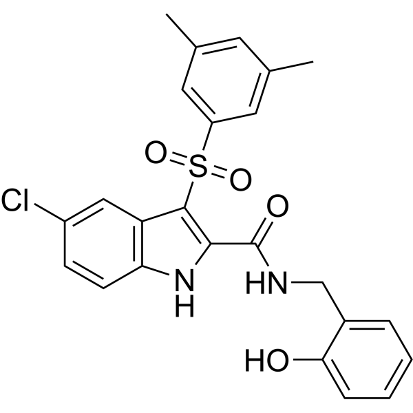 HIV-1 inhibitor-43 Chemical Structure