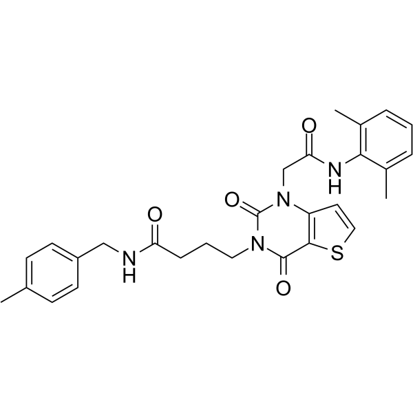 SARS-CoV-2 nsp13-IN-5 Chemical Structure