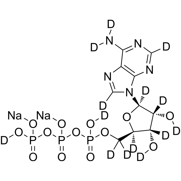 <em>Adenosine-5</em>′-<em>triphosphate</em>-d14 disodium