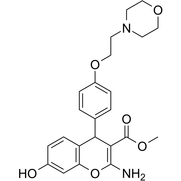 Estrogen receptor β antagonist 2 Chemical Structure