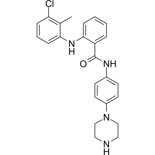 Topo I/COX-2-IN-2 Chemical Structure
