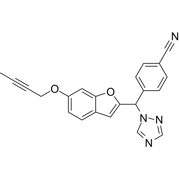 Nonsteroidal aromatase inhibitor 1 Chemical Structure