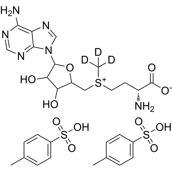 (RS)-S-Adenosyl-<em>L</em>-methionine-d3 (S-methyl-d3) <em>Tetra</em>(p-toluenesulfonate) Salt