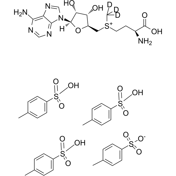(RS)-<em>S</em>-Adenosyl-L-methionine-d3 (<em>tetra</em>-toluenesulfonate)