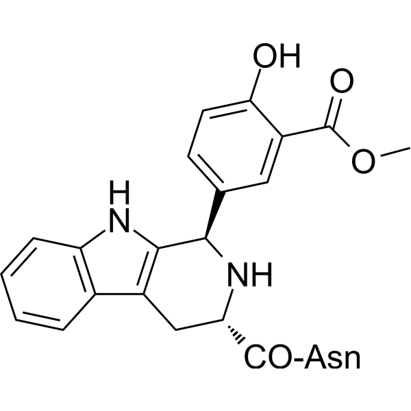 (1R,3S)-THCCA-Asn Chemical Structure