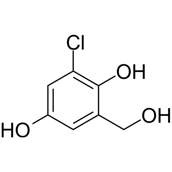 3-Chlorogentisyl alcohol Chemical Structure