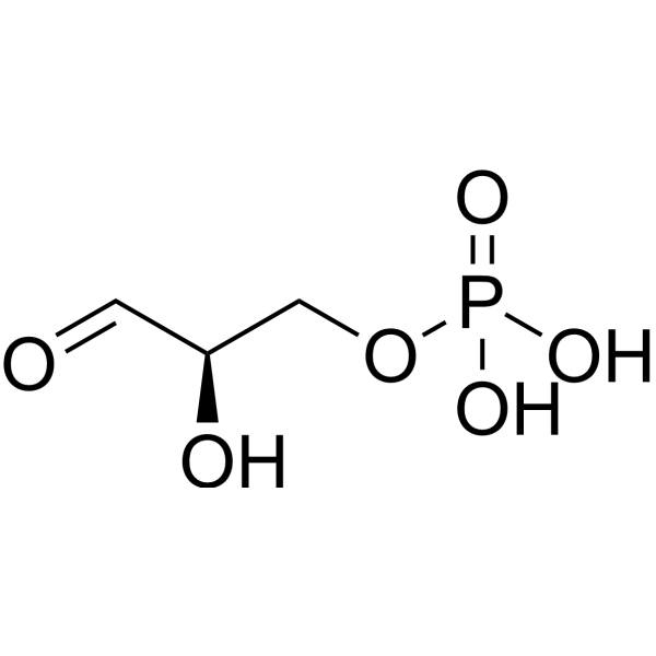 D-Glyceraldehyde 3-phosphate Chemical Structure