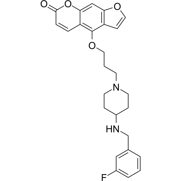 AChE/BACE1/GSK3β-IN-1 Chemical Structure