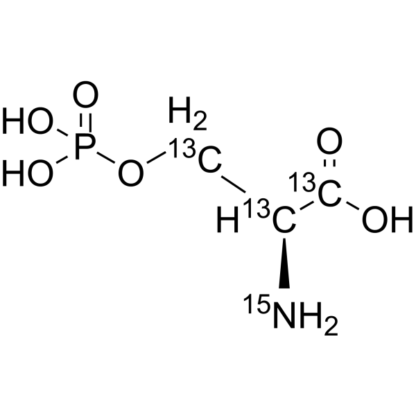 O-Phospho-L-serine-13<em>C</em>3,15N