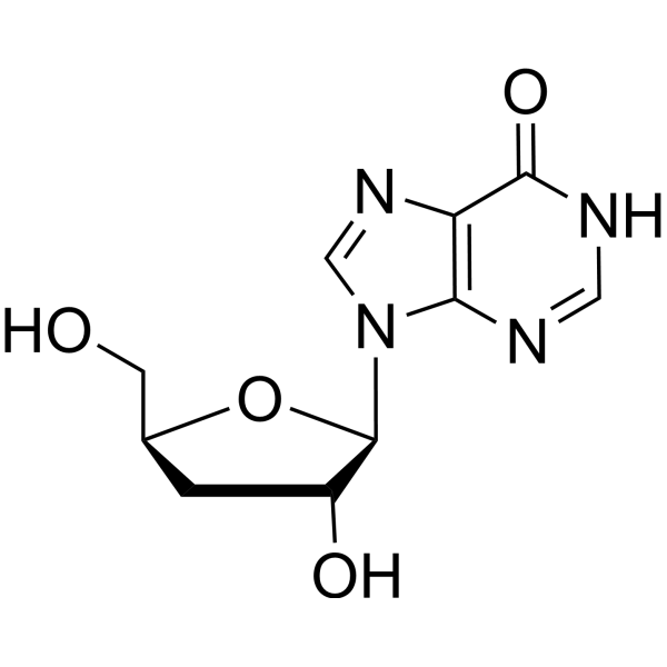 3'-Deoxyinosine Chemical Structure