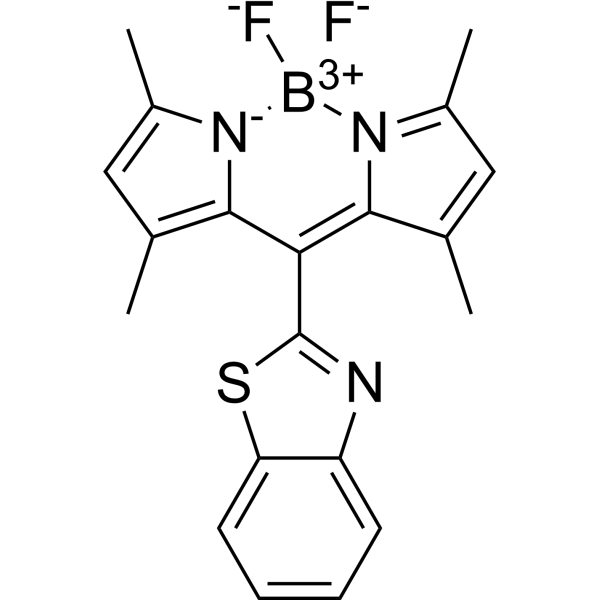 meso-Benzothiazole-BODIPY 505/515 Chemical Structure