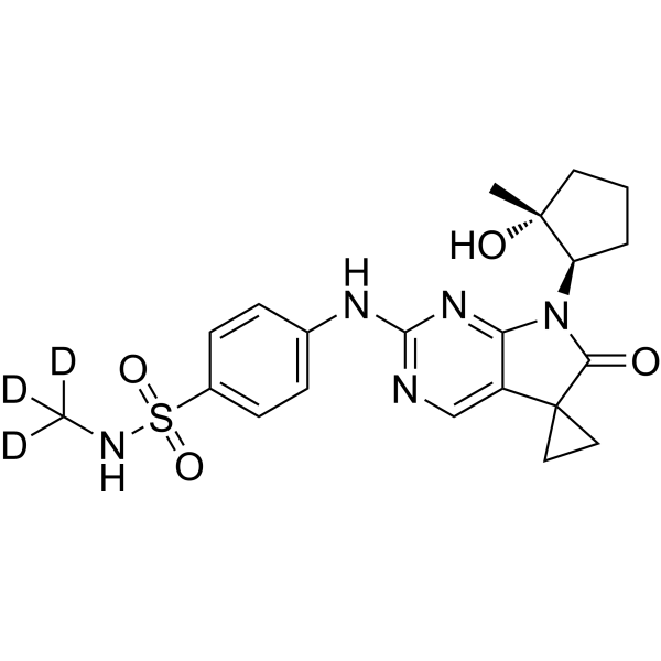 CDK2-IN-14-d<sub>3</sub> Chemical Structure