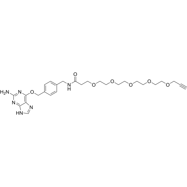 Alkyne-<em>PEG</em>5-SNAP