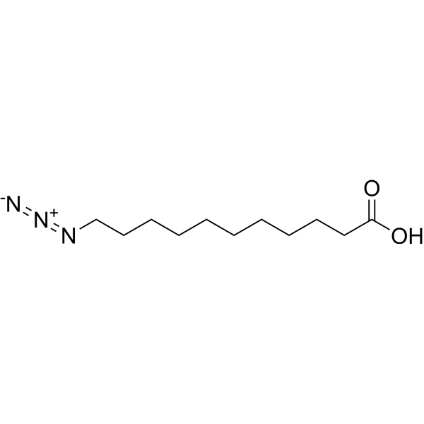 11-Azidoundecanoic acid Chemical Structure