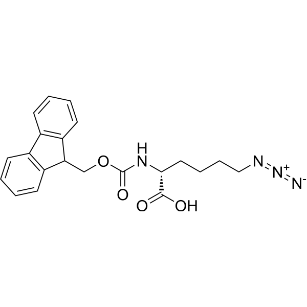 Fmoc-D-Lys(N3)-OH Chemical Structure