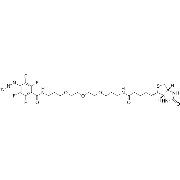 Biotin-TEG-ATFBA Chemical Structure