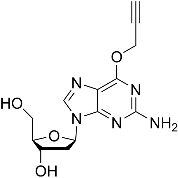 6-O-Propynyl-2'-deoxyguanosine Chemical Structure