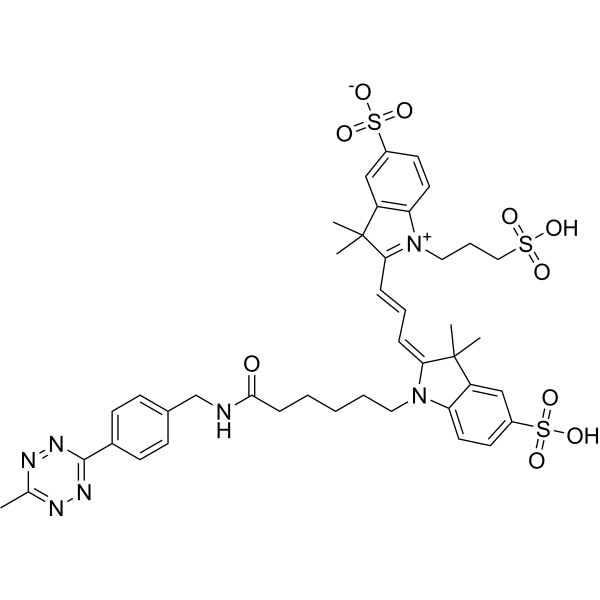 Trisulfo-<em>Cy3</em> Methyltetrazine
