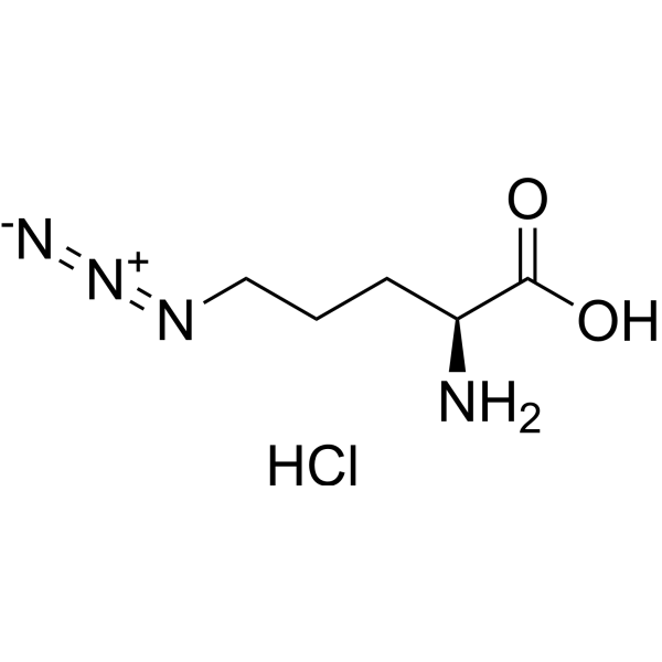 H-L-Orn(N3)-OH hydrochloride Chemical Structure