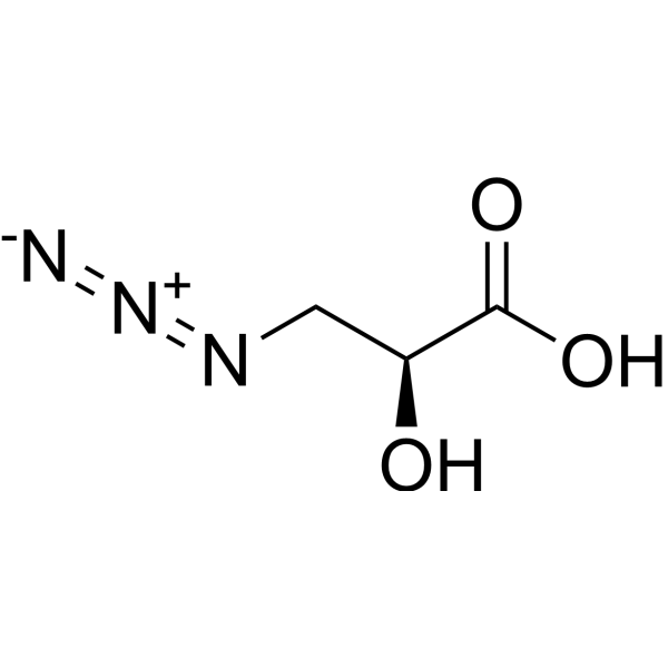 (2S)-N3-IsoSer Chemical Structure