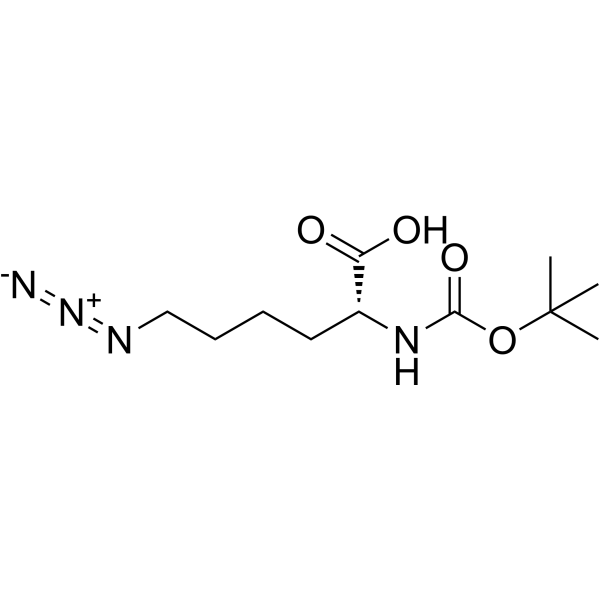 Boc-D-Lys(N3)-OH Chemical Structure