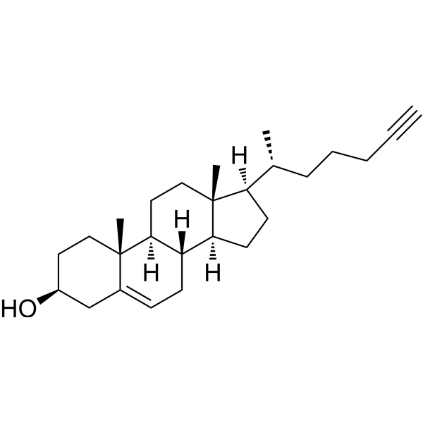 Alkyne Cholesterol Chemical Structure