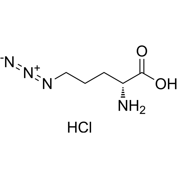 H-D-Orn(N3)-OH hydrochloride Chemical Structure