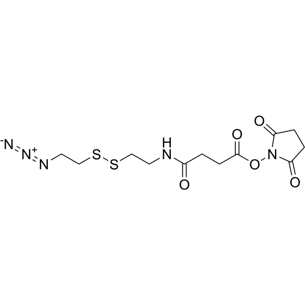 N3-Cystamine-Suc-OSu Chemical Structure