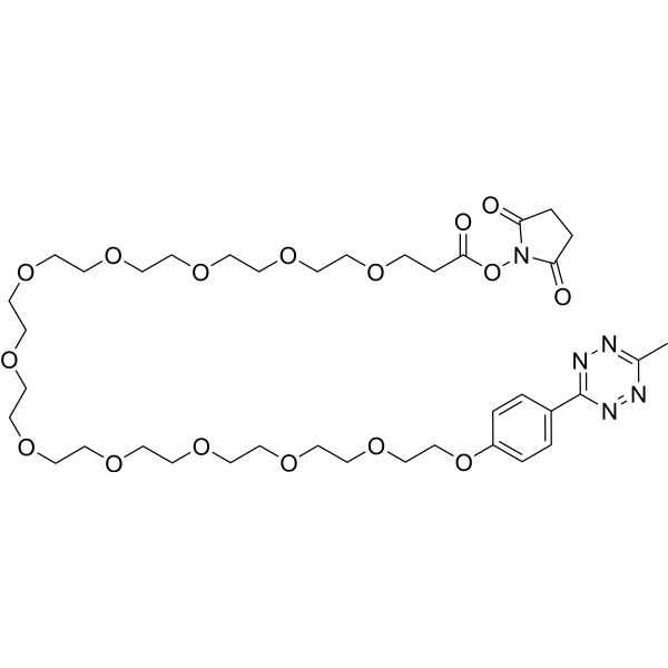 Methyltetrazine-<em>PEG</em>12-NHS ester