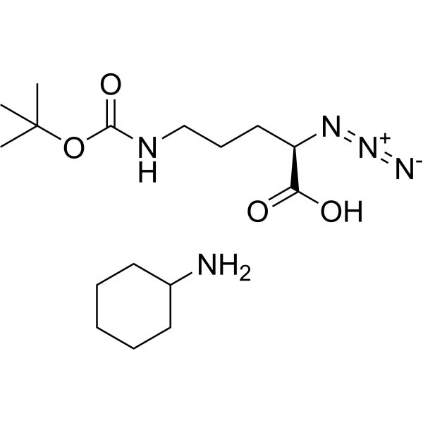 N3-D-Orn(Boc)-OH (CHA) Chemical Structure