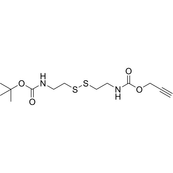 Boc-Cystamine-Poc Chemical Structure