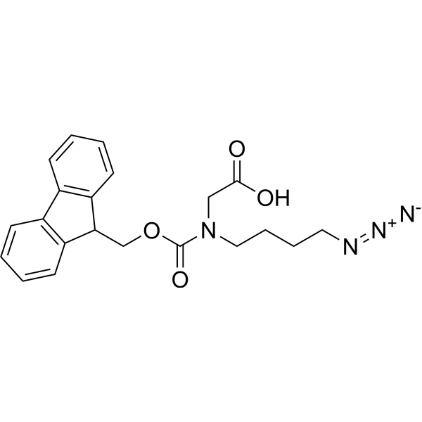 Fmoc-Abg(N3)-OH Chemical Structure