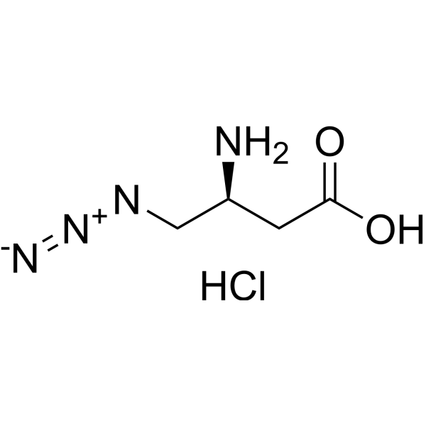H-L-Dbu(N3)-OH hydrochloride Chemical Structure