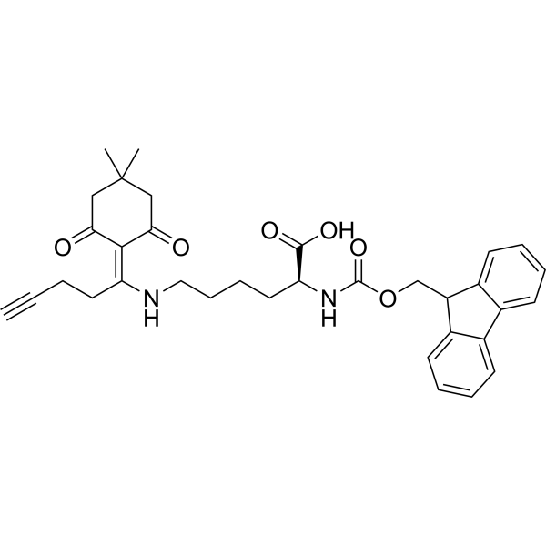 Fmoc-L-Lys(Pentynoyl-DIM)-OH Chemical Structure