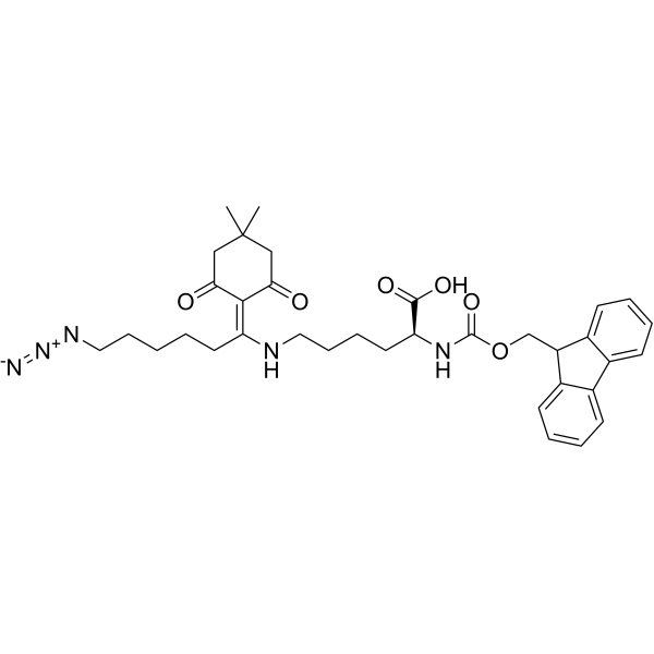 Fmoc-L-Lys(N3-Aca-DIM)-OH