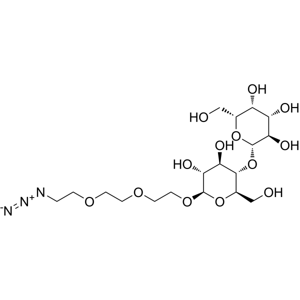 beta-Lac-TEG-N3 Chemical Structure