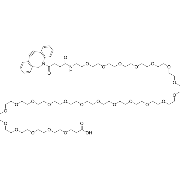 DBCO-PEG24-acid Chemical Structure