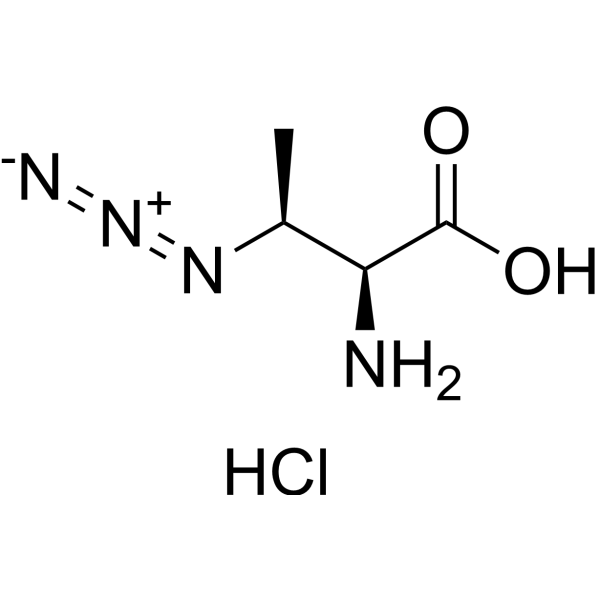 (2S,3S)-H-Abu(3-N3)-OH hydrochloride Chemical Structure