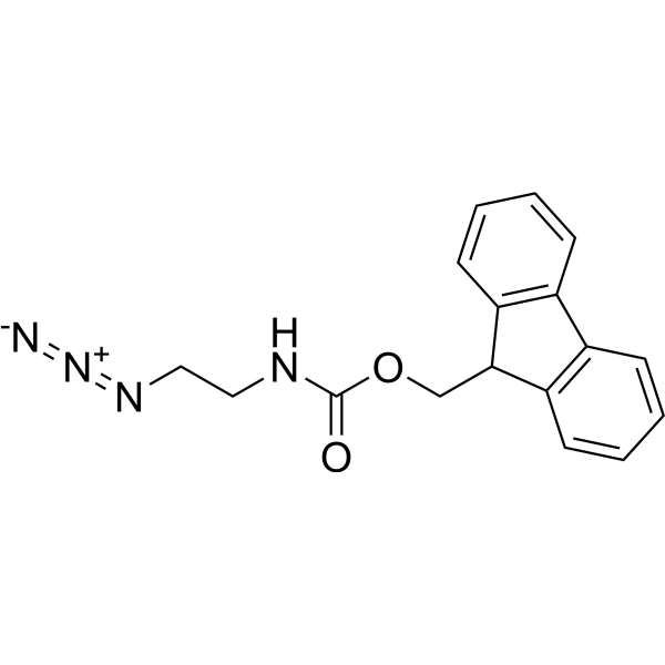 Fmoc-EDA-N3 Chemical Structure