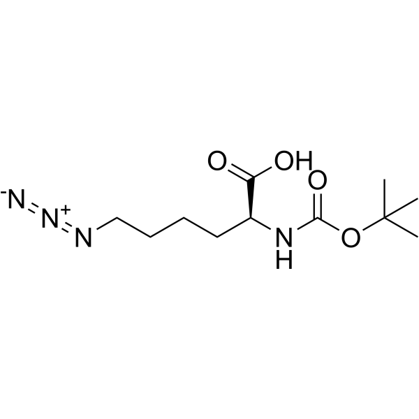 Boc-L-Lys(N3)-OH Chemical Structure