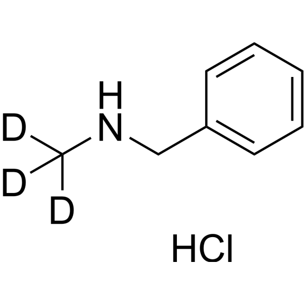 Benzenemethanamine,N-(methyl-d<sub>3</sub>)-,hydrochloride Chemical Structure