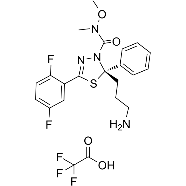 Filanesib TFA Chemical Structure
