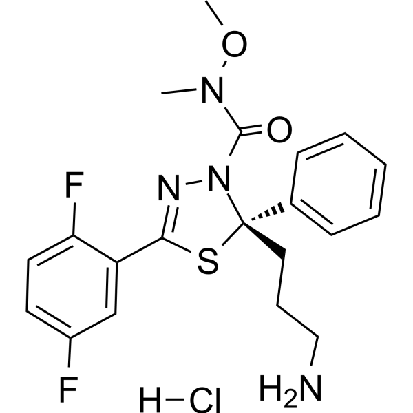 <em>Filanesib</em> hydrochloride