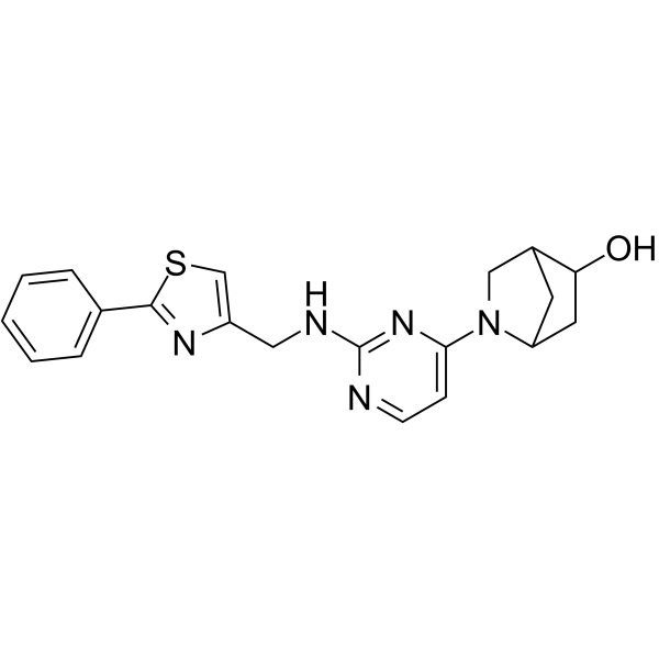 TACC3 inhibitor 1 Chemical Structure