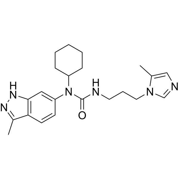 Glutaminyl Cyclase Inhibitor 5 Chemical Structure