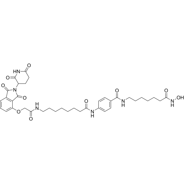 PROTAC HDAC6 degrader 1 Chemical Structure