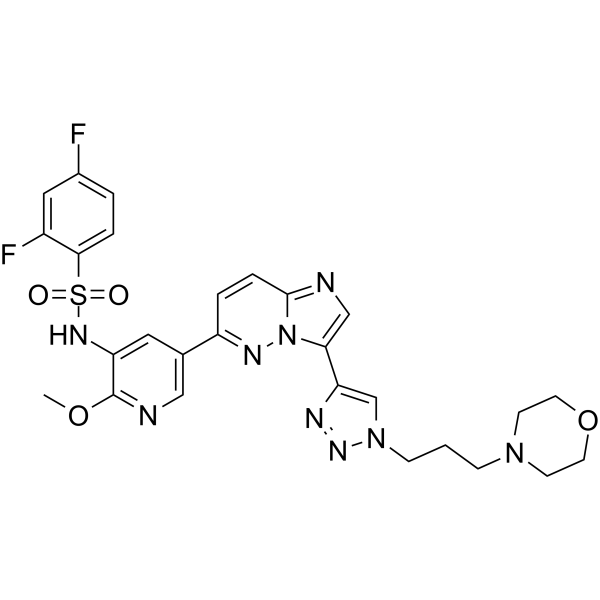 PI3K/mTOR Inhibitor-12 Chemical Structure