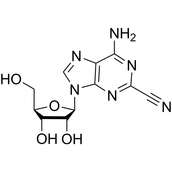 2-Cyanoadenosine Chemical Structure