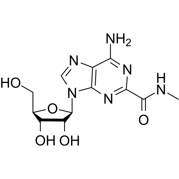 Adenosine-2-carboxy methyl amide Chemical Structure